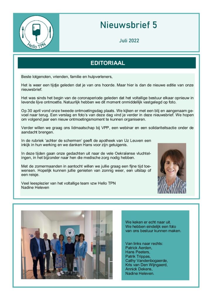 Hello TPN Nieuwsbrief 5_juli2022